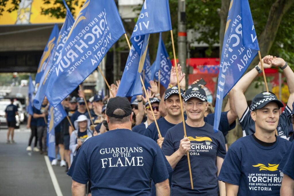 International Day of People with a Disability CBD Torch Run